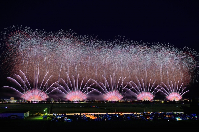 大曲の花火（全国花火競技大会）