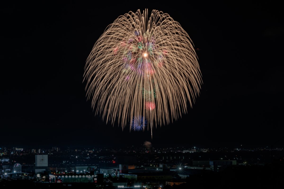 長岡花火の正三尺玉