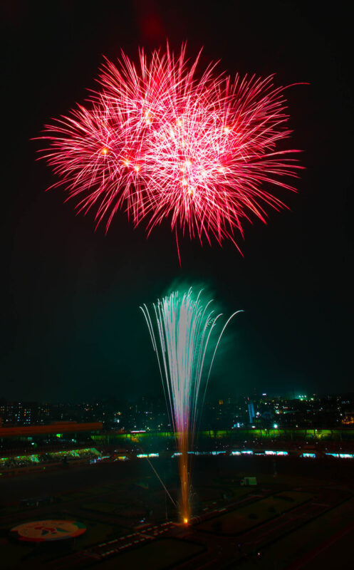 第46回 たたら祭りフィナーレ花火