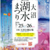 第117回 大沼湖水まつり 花火大会
