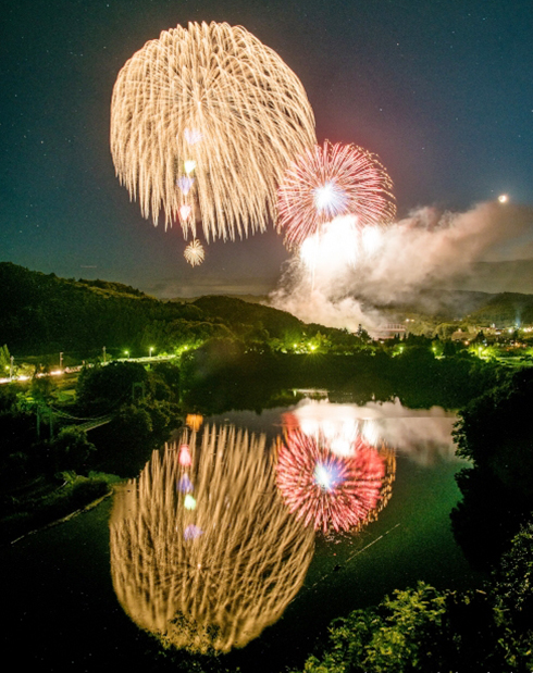 亀山湖上祭 君津市民花火大会